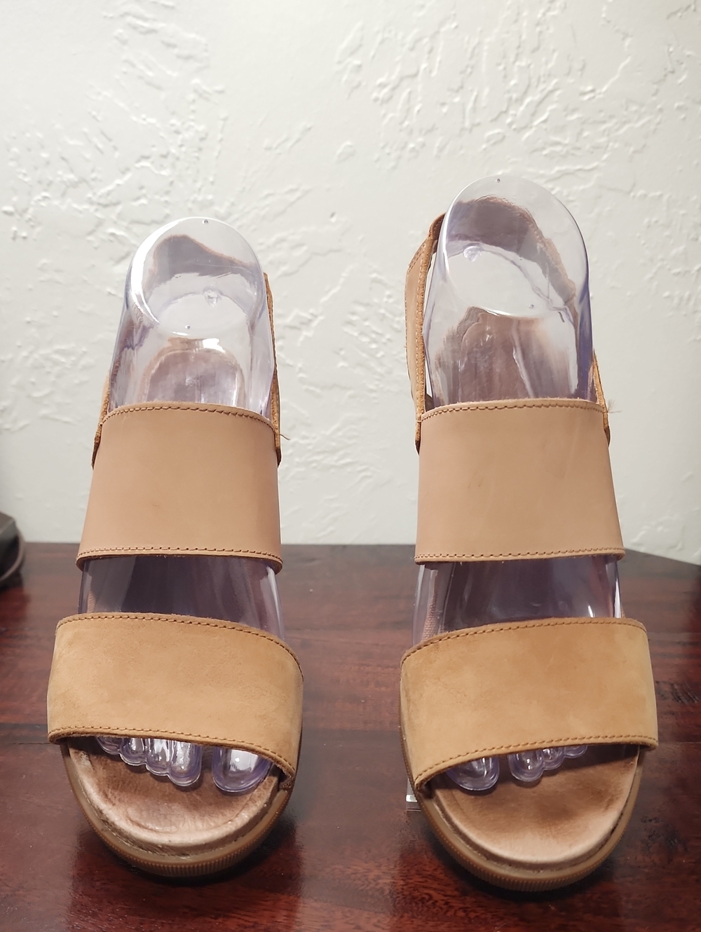 Sorel Women's Beige Dual-Strap Slide Sandals